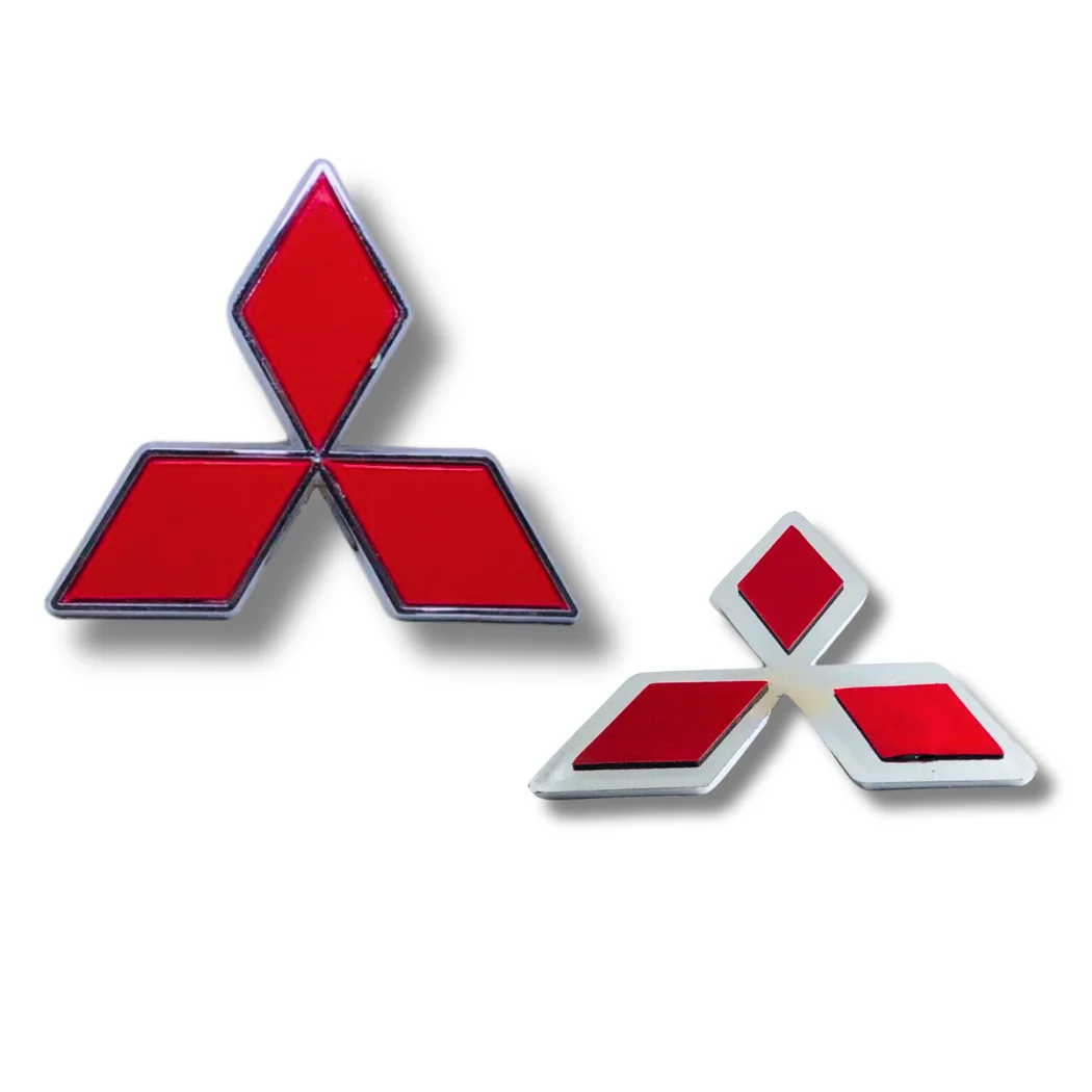 emblema-inyectado-mitsubishi-pajero-trebol-plano